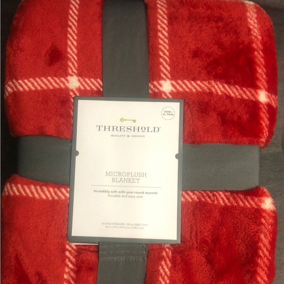 Microplush Bed Blanket - Threshold - Picture 2 of 4